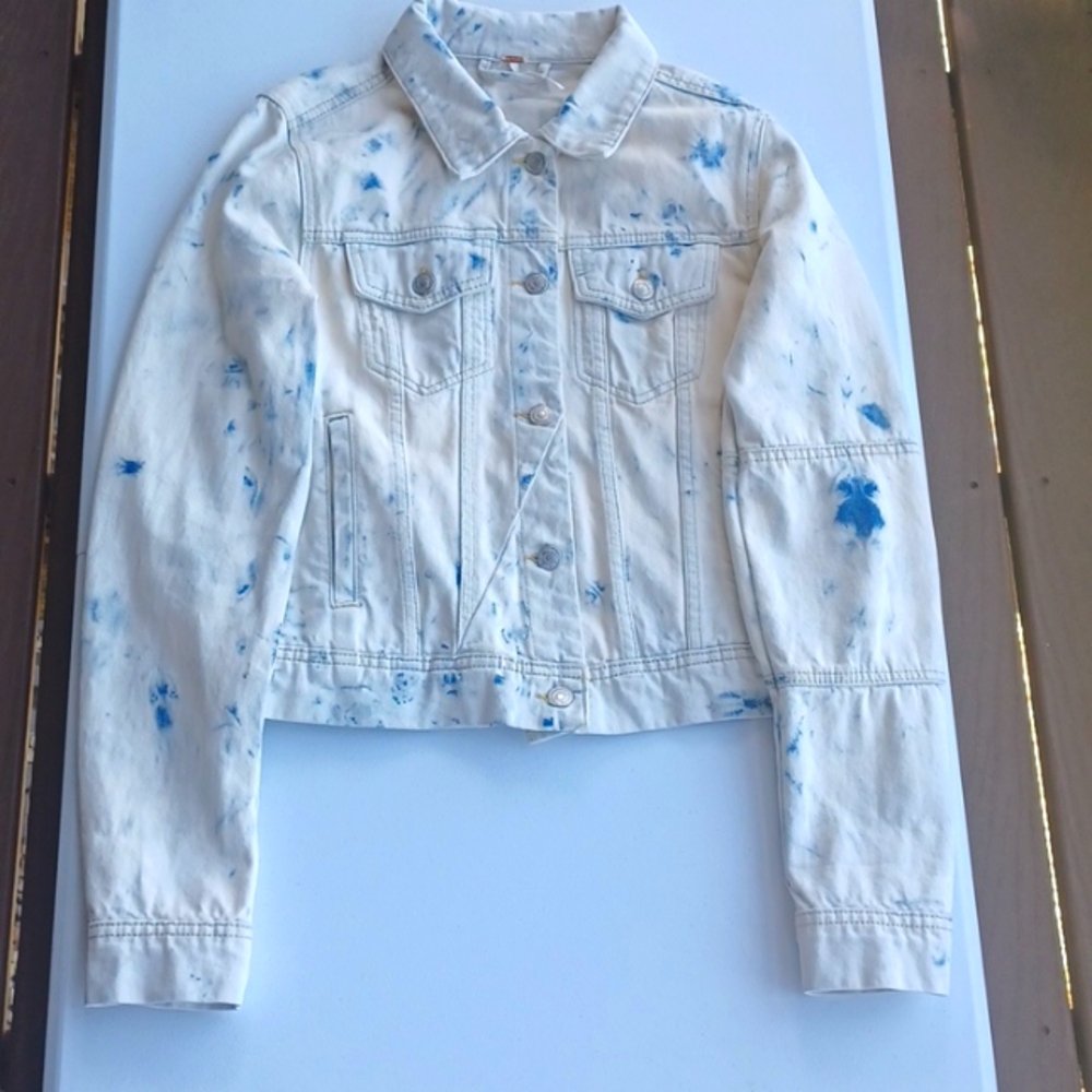 Free People Denim Jacket, size small